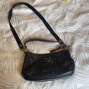 Black coach crossbody